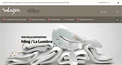 Desktop Screenshot of musee-de-salagon.com